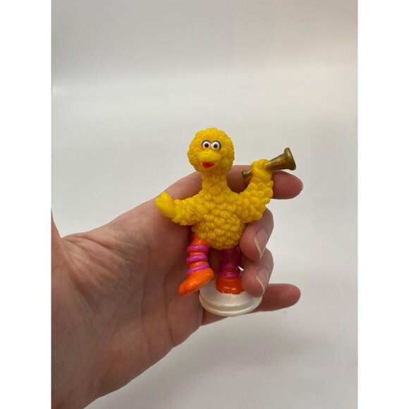 Vintage Wilton Sesame Street Big Bird Figurine Cake Topper Toy - Picture 7 of 8